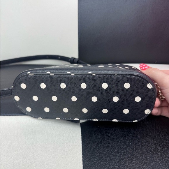 Kate Spade Spencer Sunshine Dot Small Dome Crossbody Bag Polka dot and Wallet - Picture 6 of 10